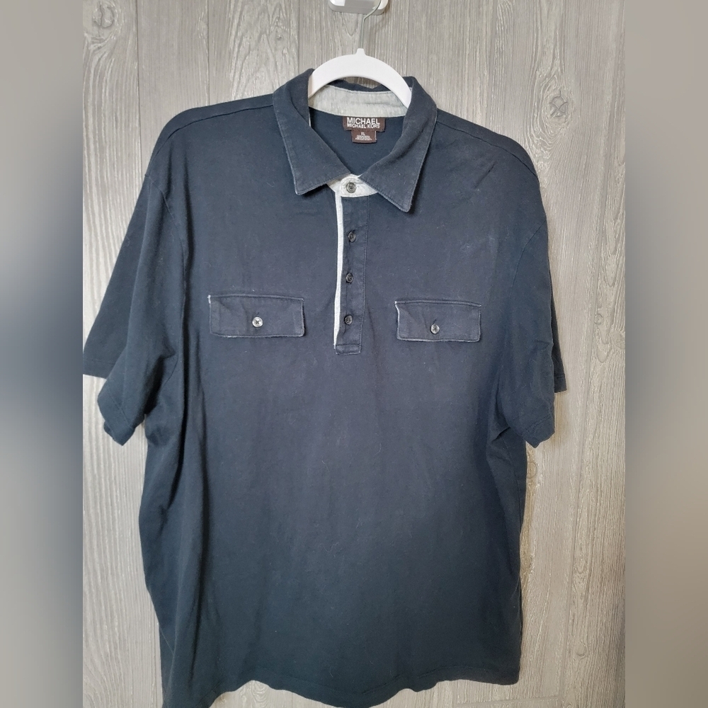 Michael Kors Men's Dark Polo Shirt